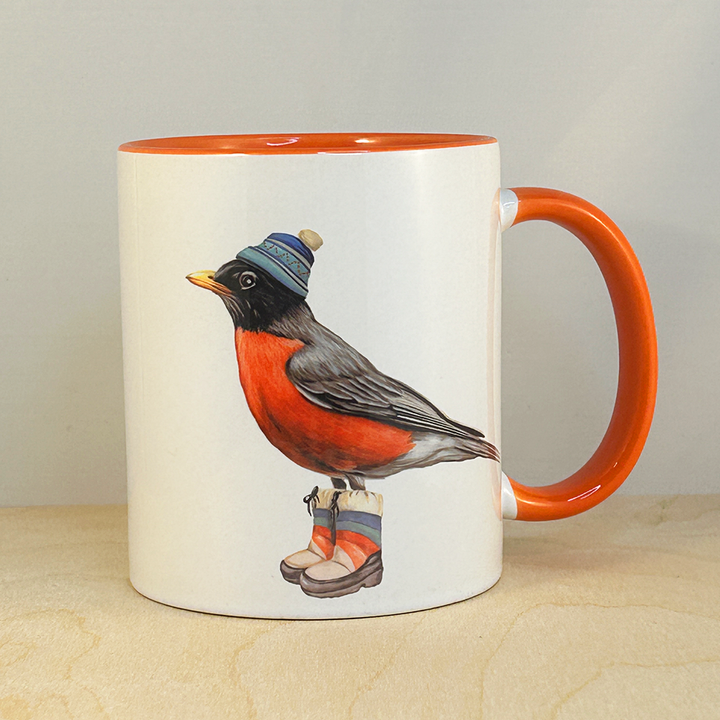 American Robin Mug: 11oz - 325ml