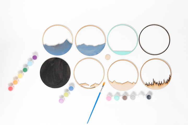 The Rocky Mountains Shadow Box Kit