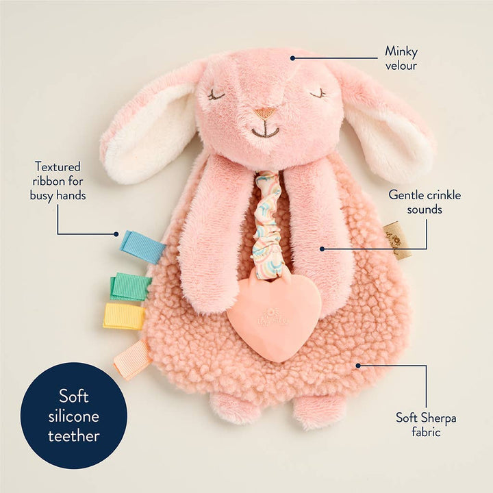 Itzy Friends Lovey™ Plush: Billie The Taupe Bunny