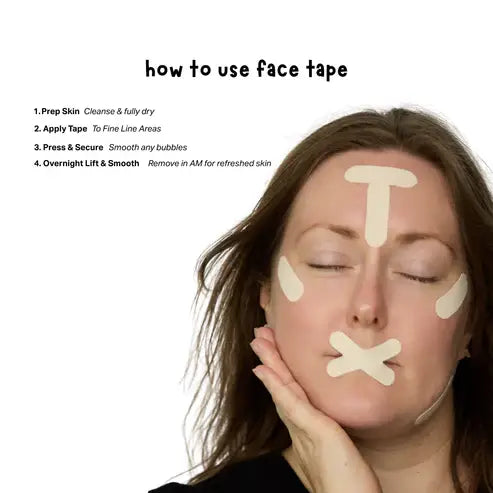 Lift & Smooth Face Tape: 1 Month Supply
