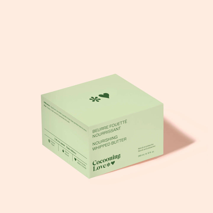 Whipped body butter: Almond