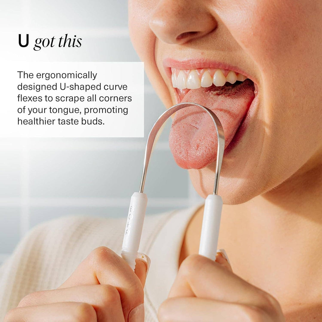 Stainless Steel Tongue Scraper