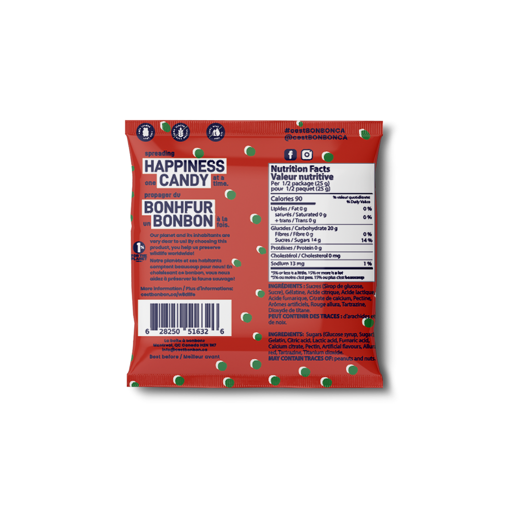 C'est Bon Bon Christmas Swirls Gummy Candies