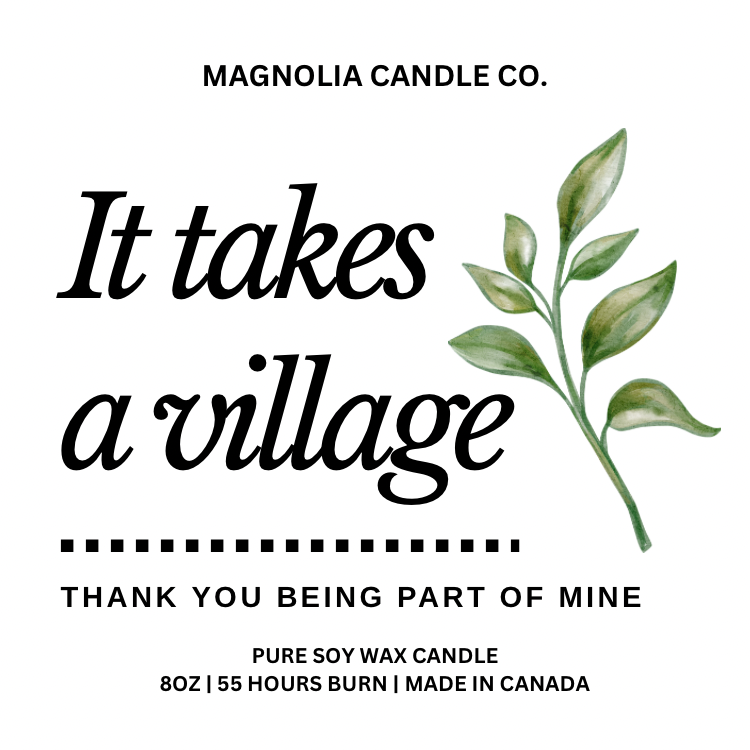 It takes a village | Teacher Candle