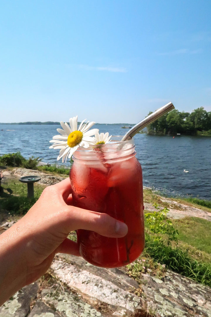 Rose Hibiscus Glow - Superfood Tea Jar
