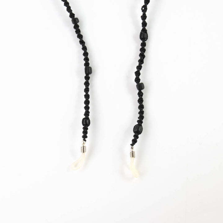 Hyam Beach Sunglass Chain: Black