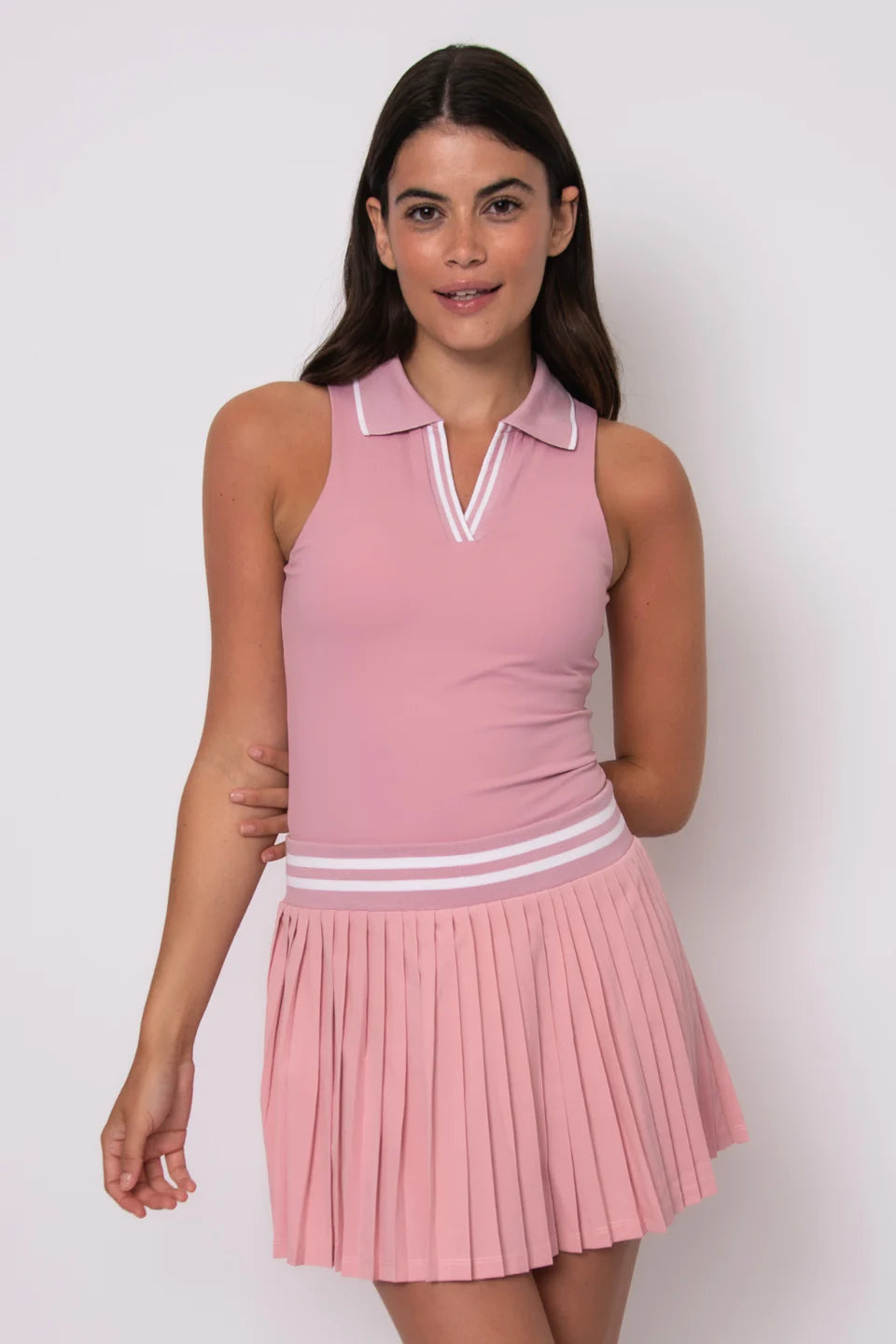 Melodie  Sport Petal Top- Pink