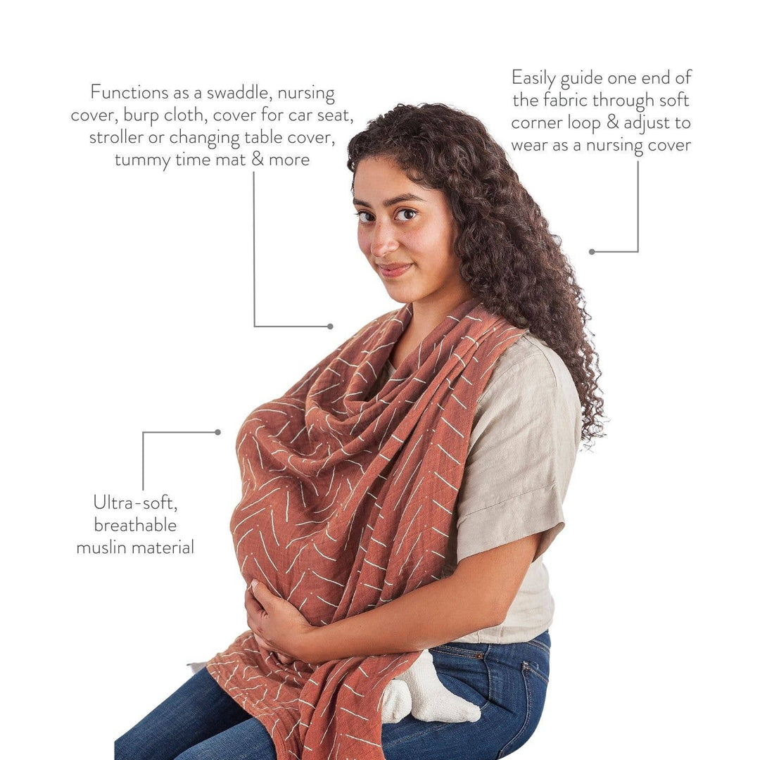 Breastfeeding Boss™ Mudcloth