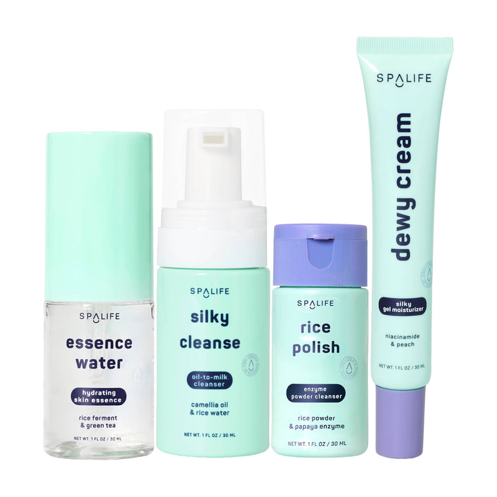 Silky Skin Rituals 4pc K-Beauty Inspired Skincare Gift Set