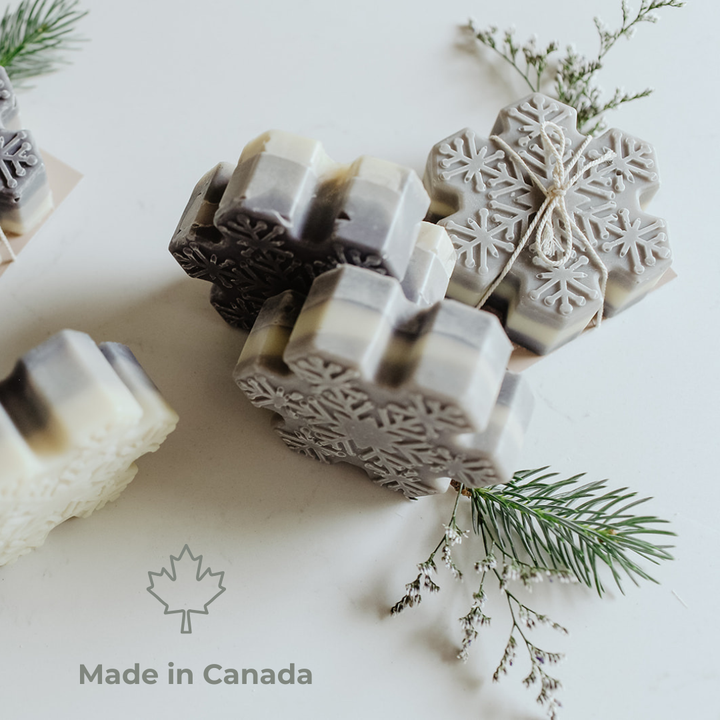 Snowflake Soap Bar
