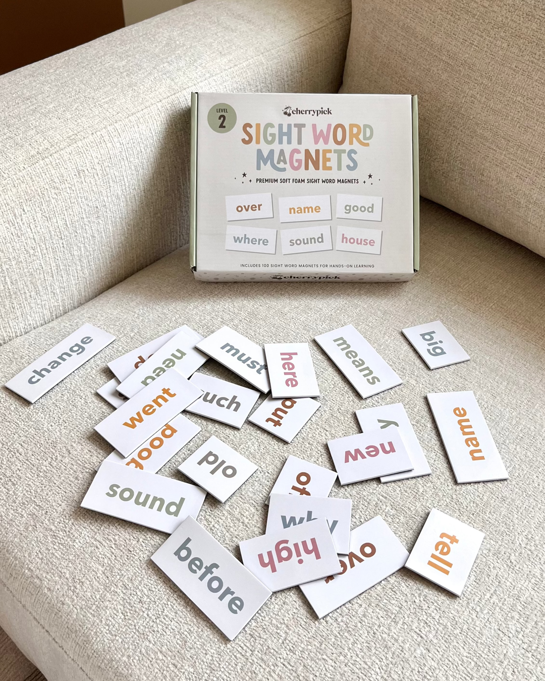 Sight Word Magnets for Early Reading & Literacy: Level 1