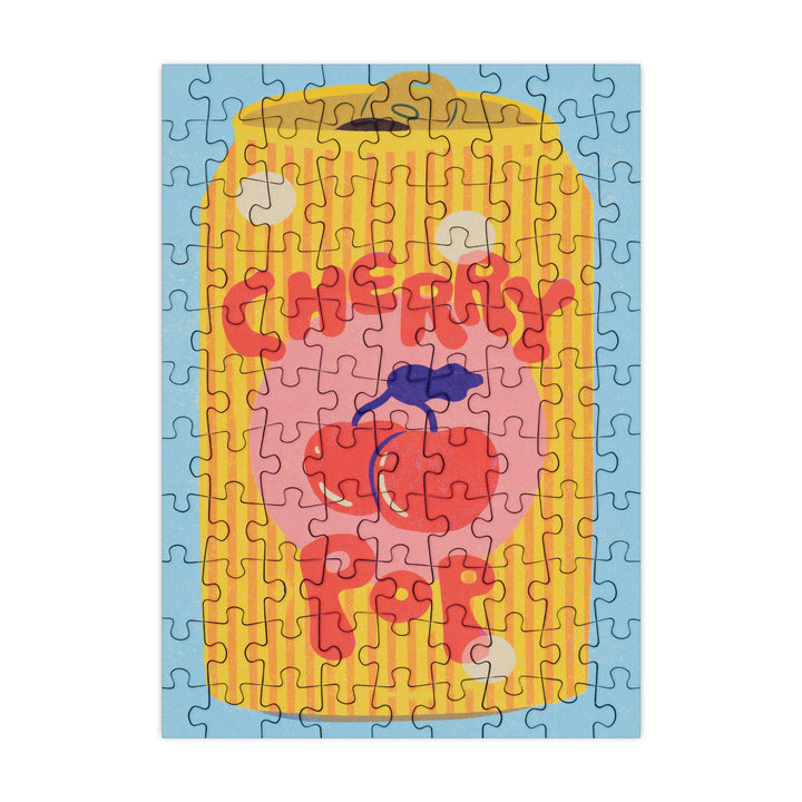 Cherry Pop - 99 Piece Mini Jigsaw Puzzle