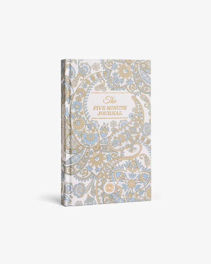 The Five Minute Journal Blue Paisley | Exclusive Print