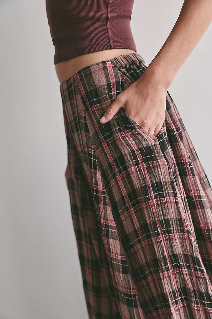 Ives Maxi Skirt- Chocolate Combo