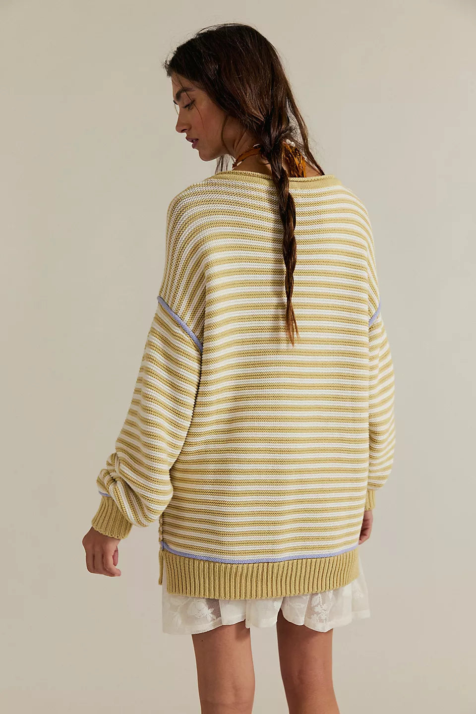 WTF Asher Pullover- Sand Combo