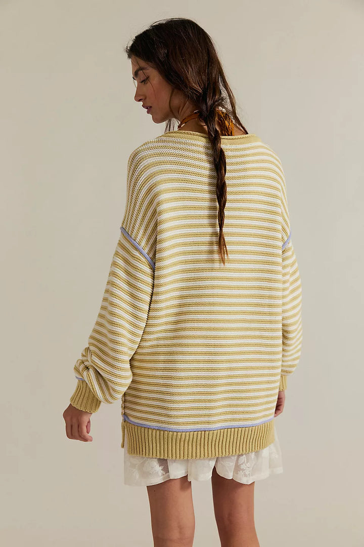 WTF Asher Pullover- Sand Combo