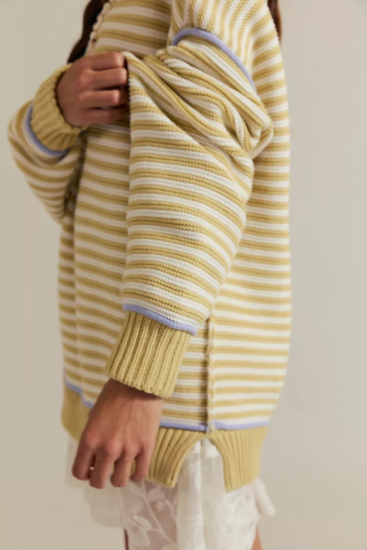 WTF Asher Pullover- Sand Combo