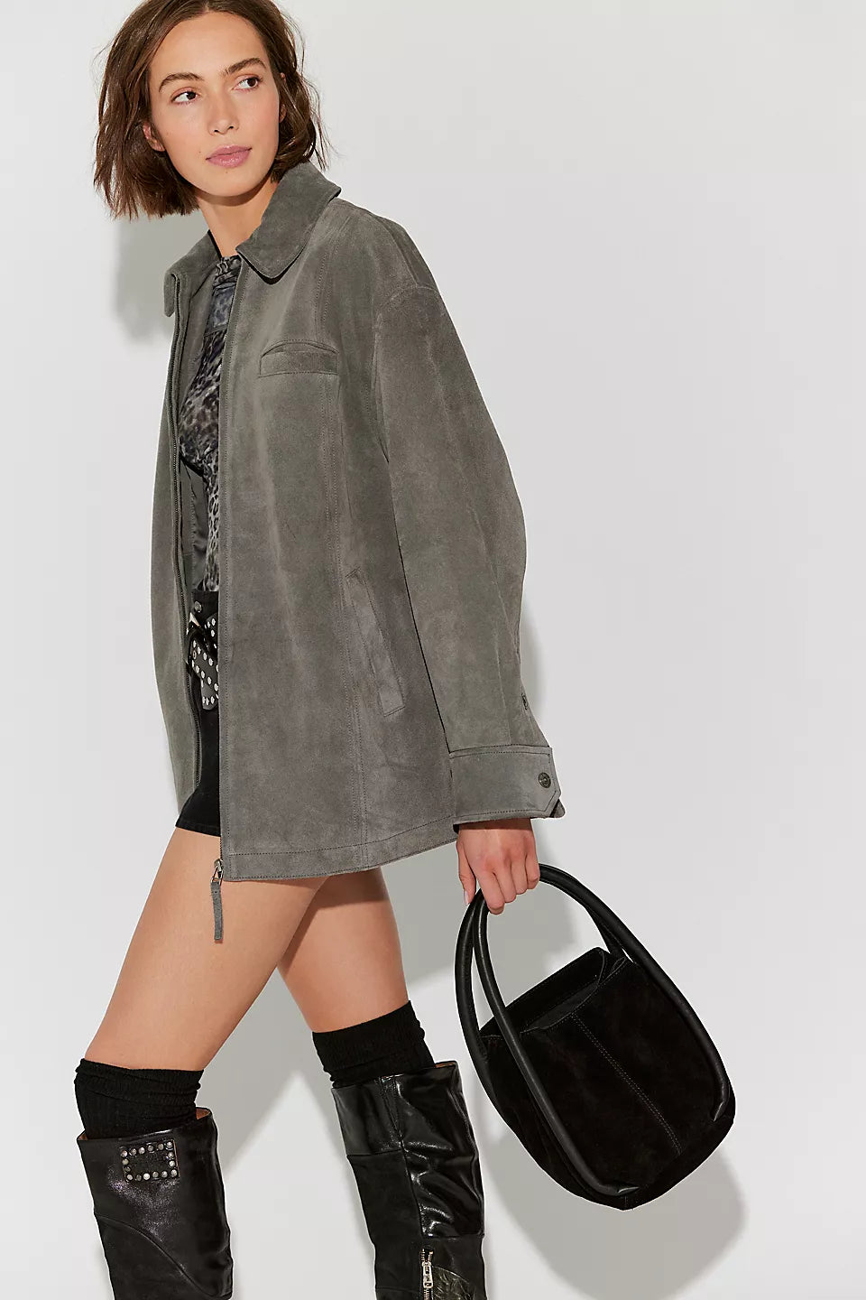 Barlow Bucket Bag- Black