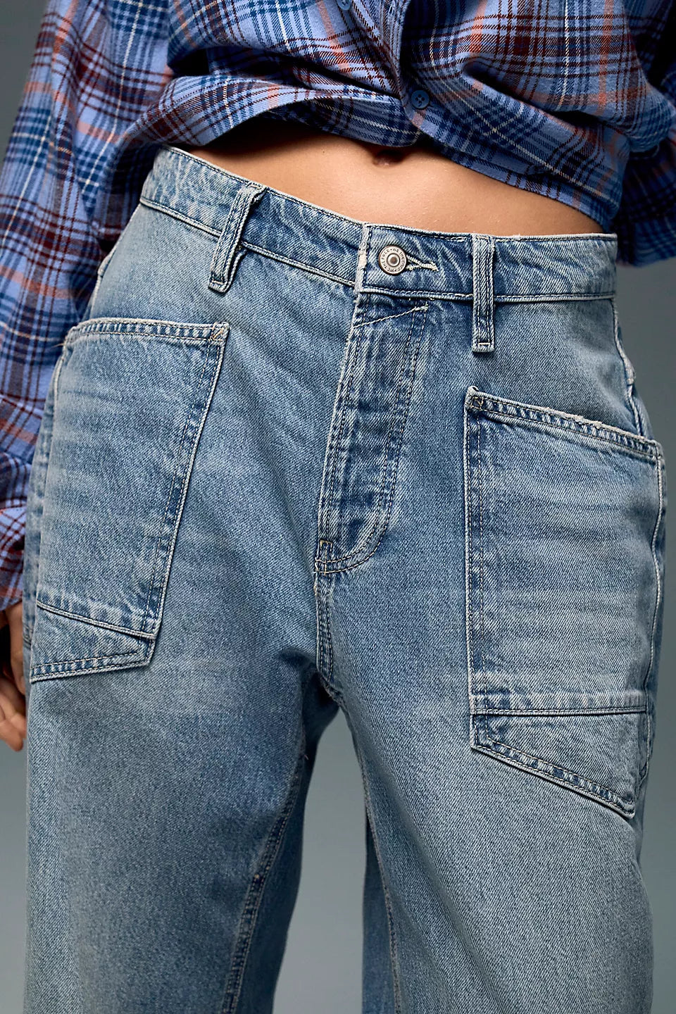 Minimalist Moxie Boyfriend Jean- County Fair