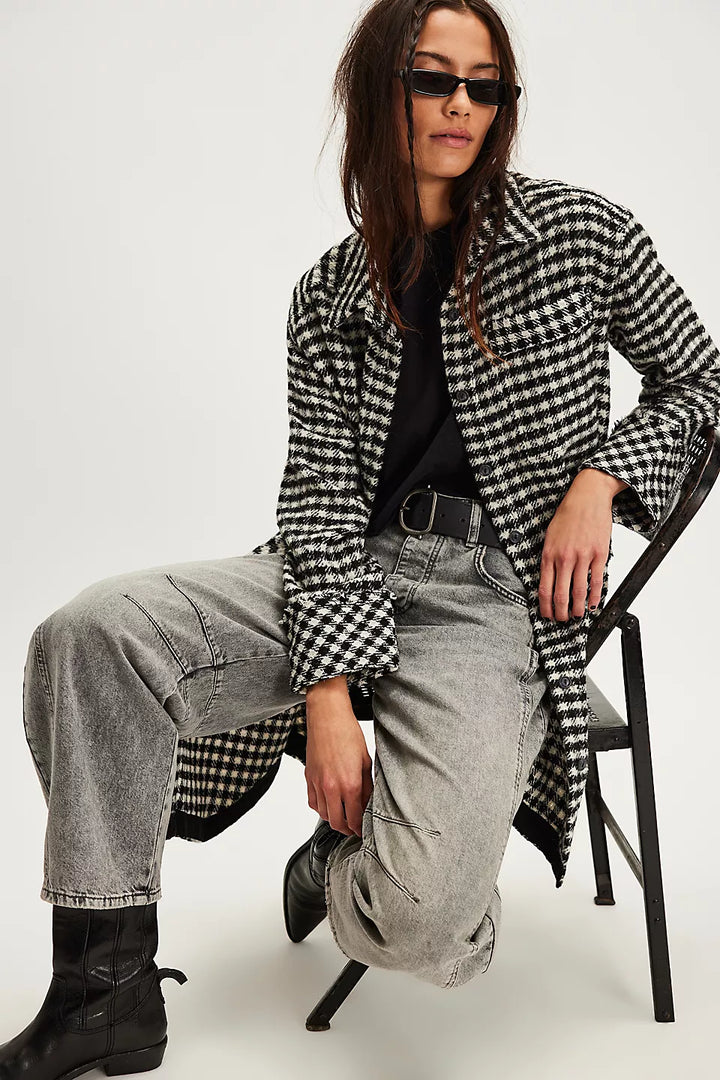 We The Free Get Around Houndstooth Coat