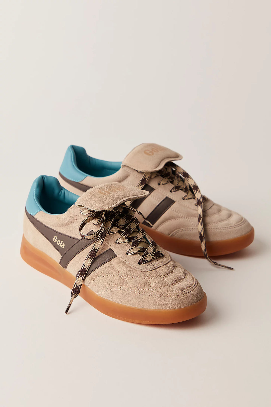 Gola Stadia 86- Bone/Mocha/Ocean/Gum