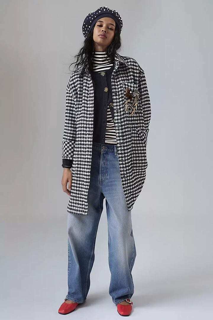 We The Free Get Around Houndstooth Coat