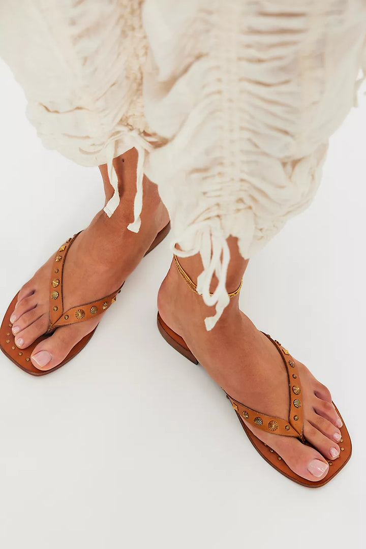 Tide Flip Flops- Luggage Leather