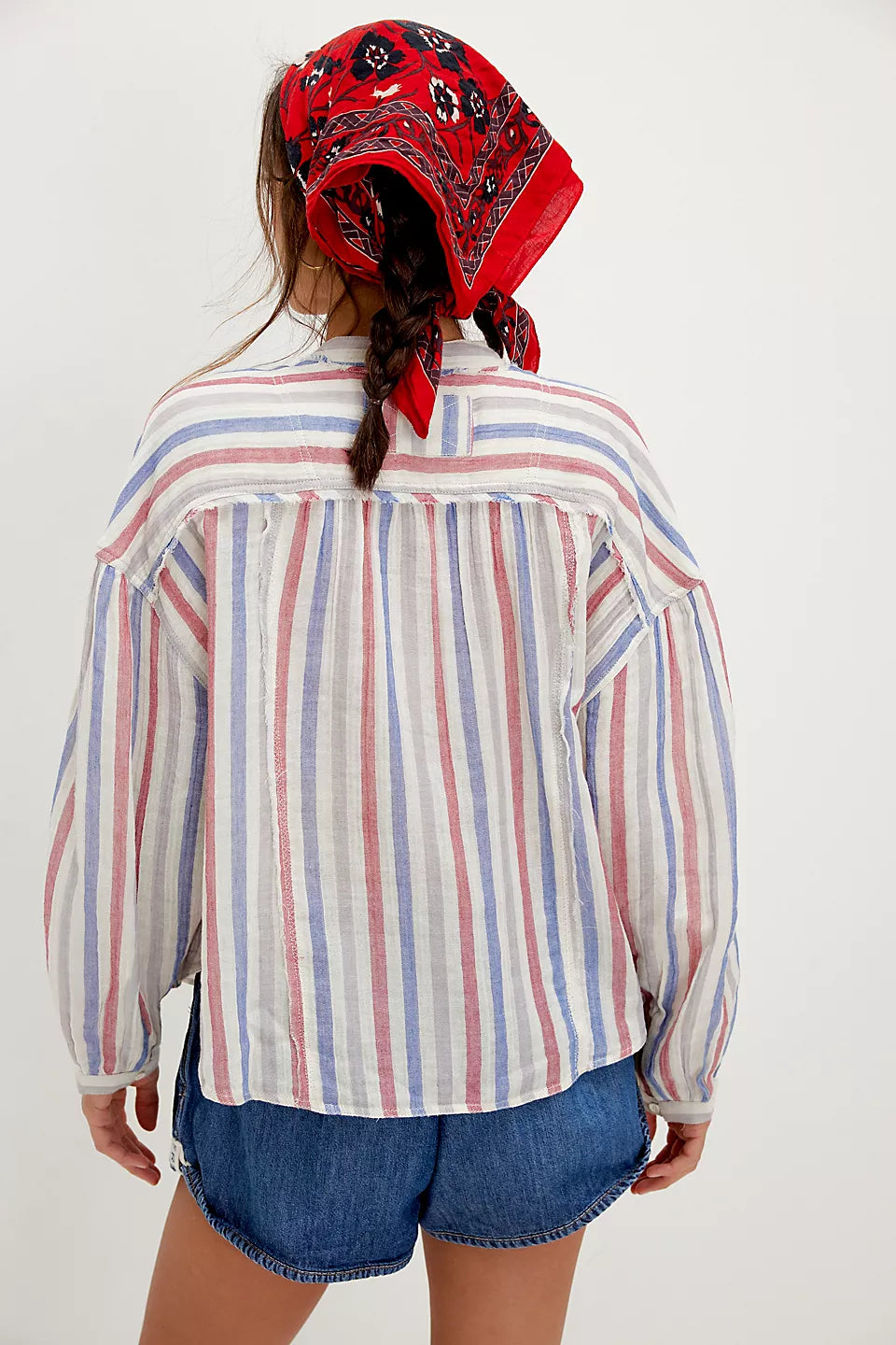 We The Free Valley Double Cloth Striped Shirt