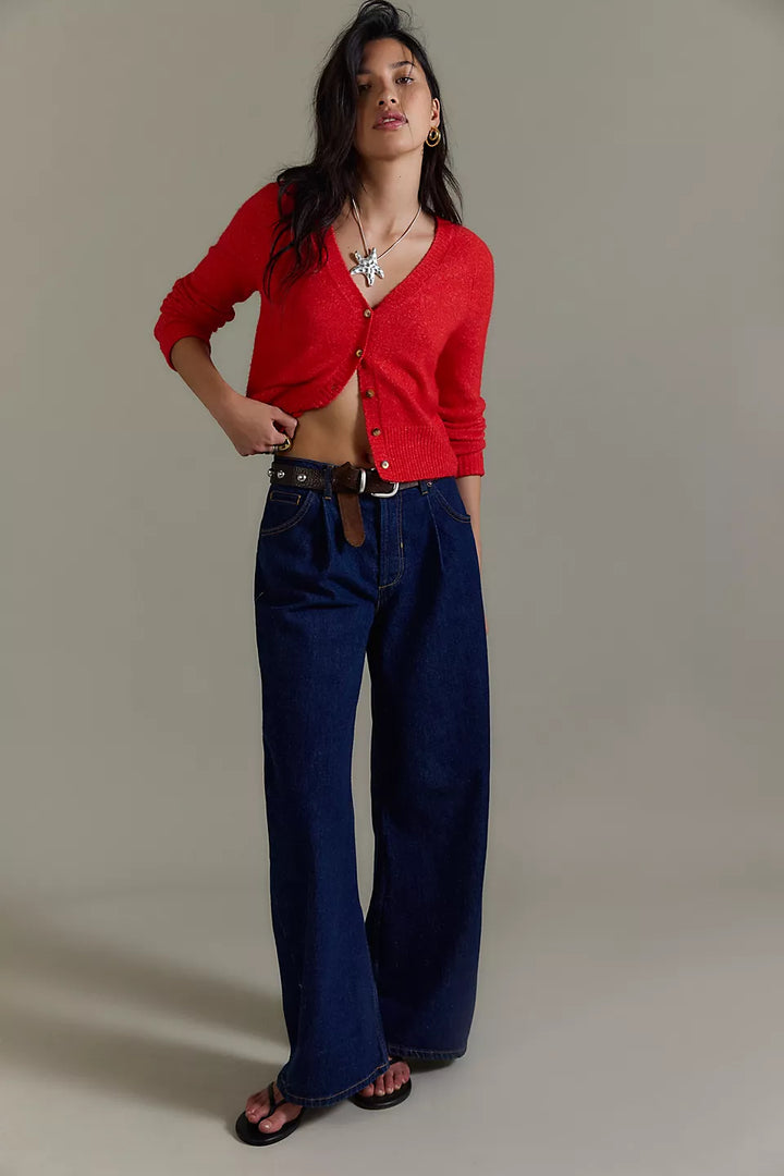 School Girl Cardi - Cherry Pop