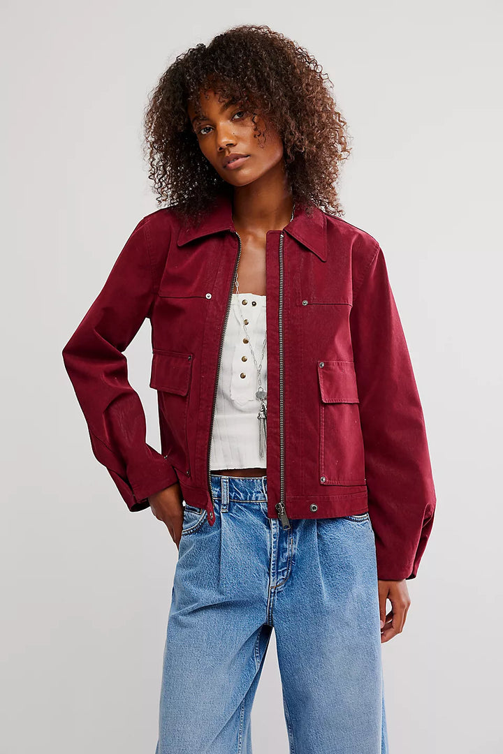 Blair Suede Jacket - Dionysus