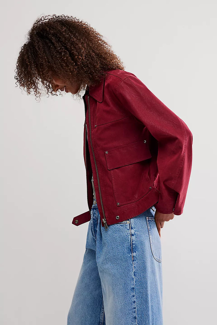 Blair Suede Jacket - Dionysus