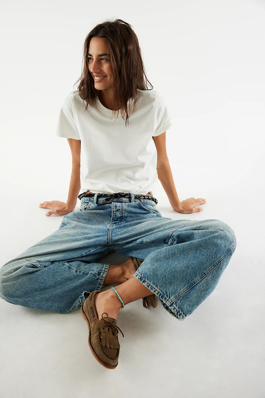 Free People Everyday Tee - Clean Ivory