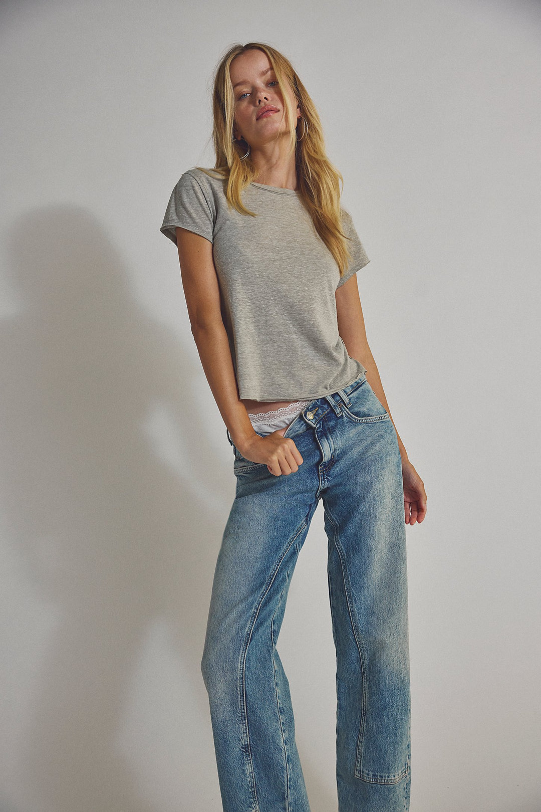 We The Free Risk Taker Mid-Rise Jeans - Mantra
