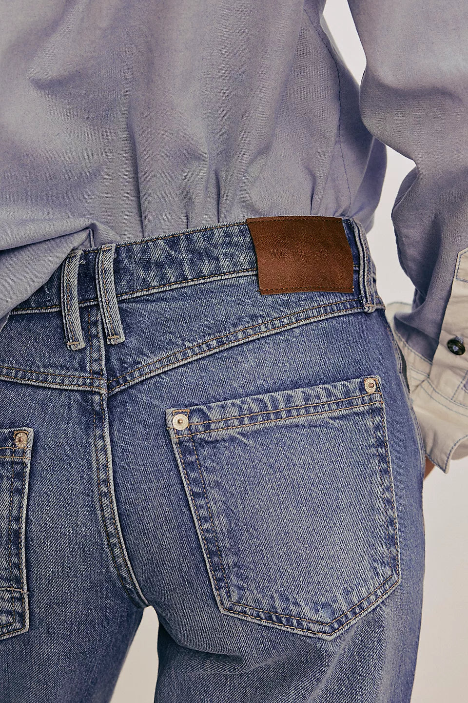 We The Free Tennessee Low-Rise Boyfriend Jeans - Cowboy Romance