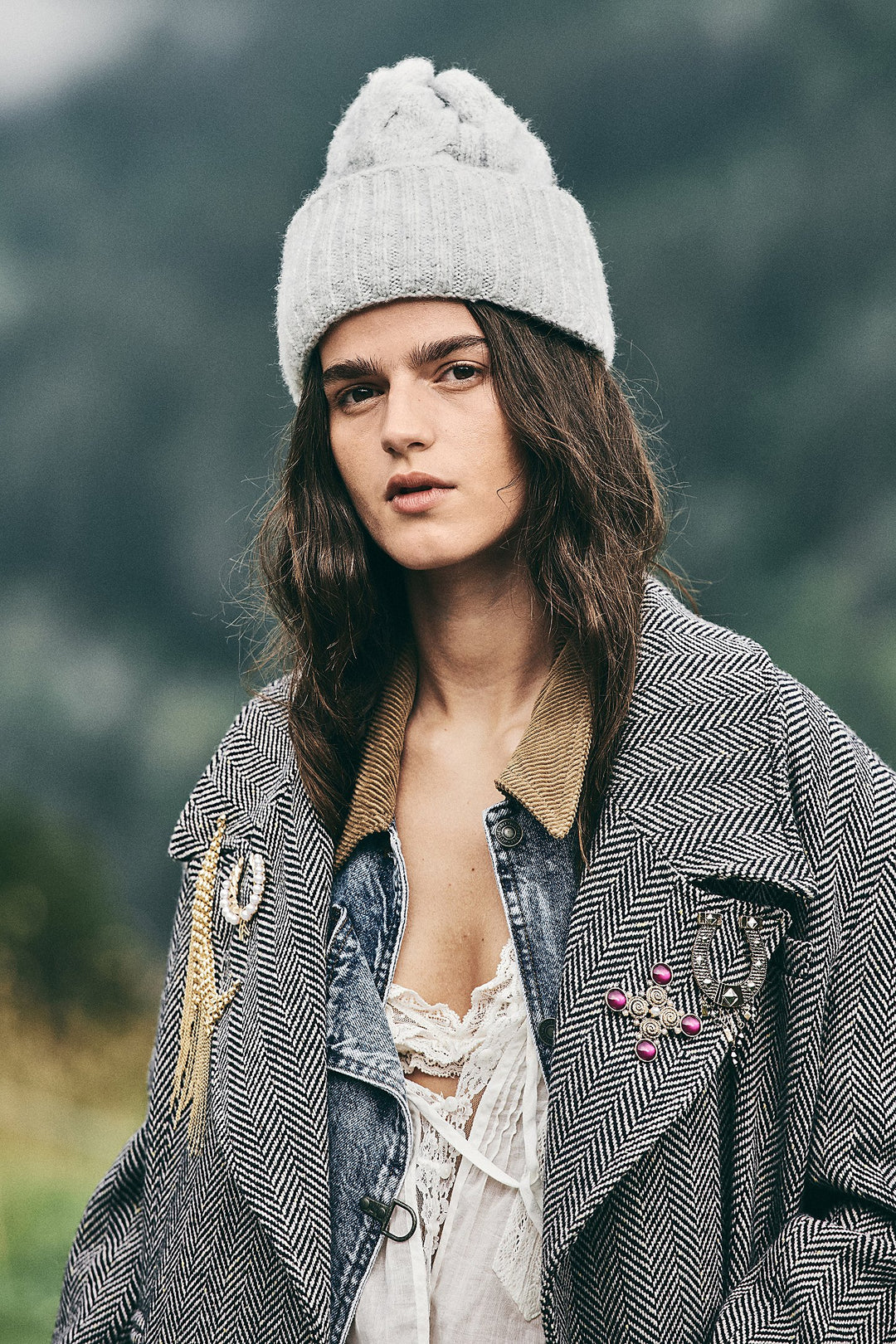 Free People Coastline Beanie - Grey
