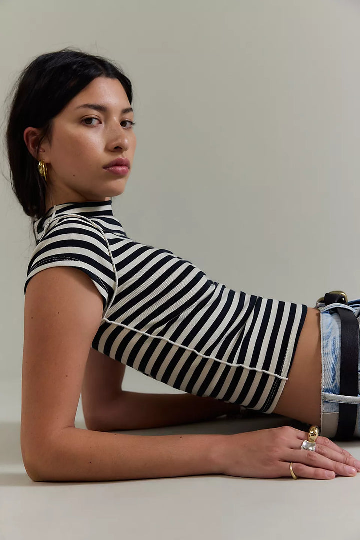 We The Free Lola Striped Tee