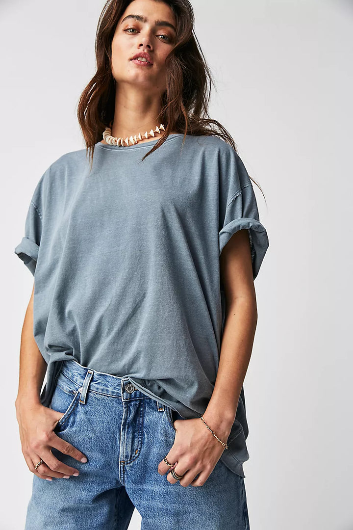 We The Free Nina Tee - Blue Mirage