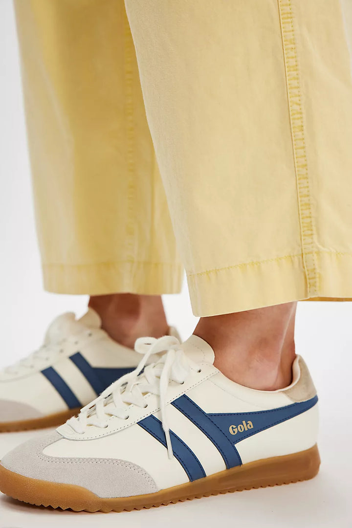 Gola Torpedo Leather Sneakers - Off White/Moonlight/Gold
