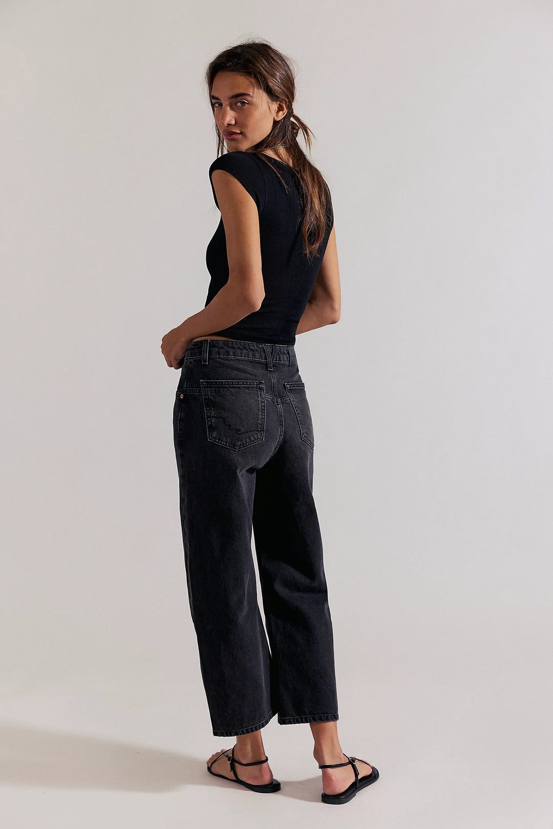 We The Free Deep Trance Dropped Boyfriend Jeans  - HYPNOSIS