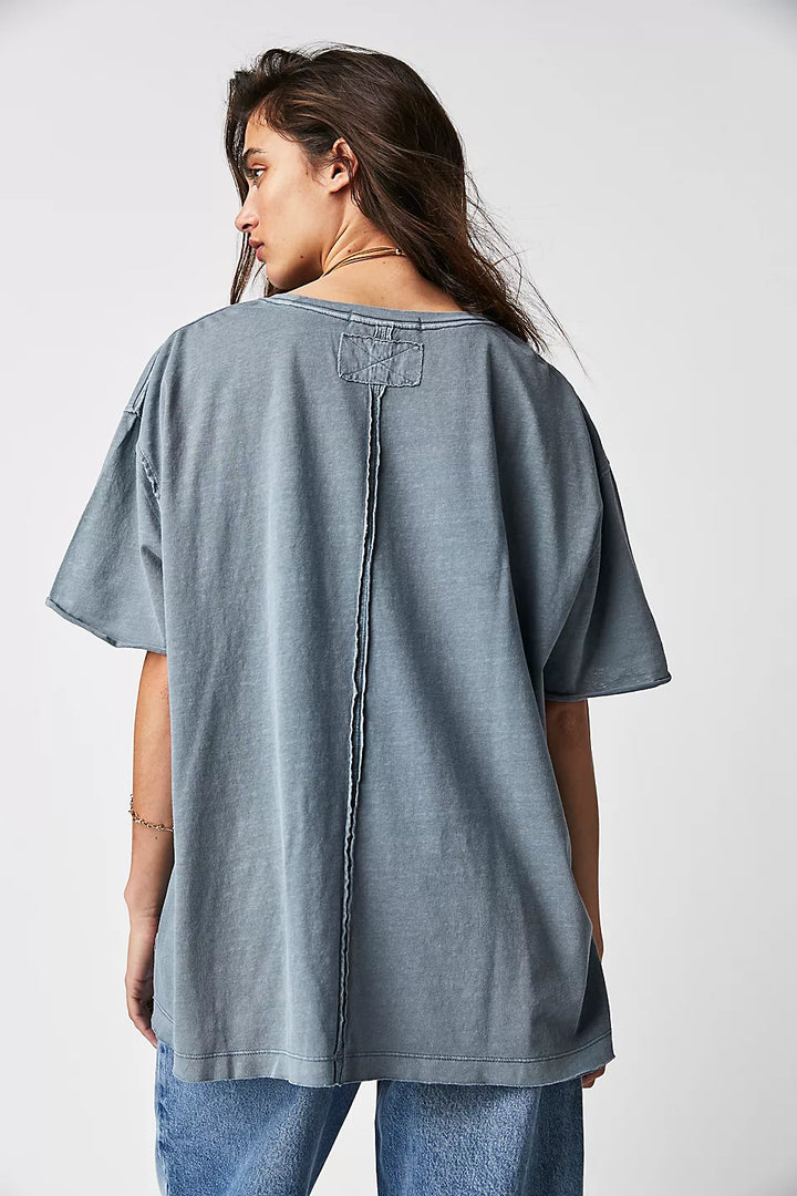 We The Free Nina Tee - Blue Mirage