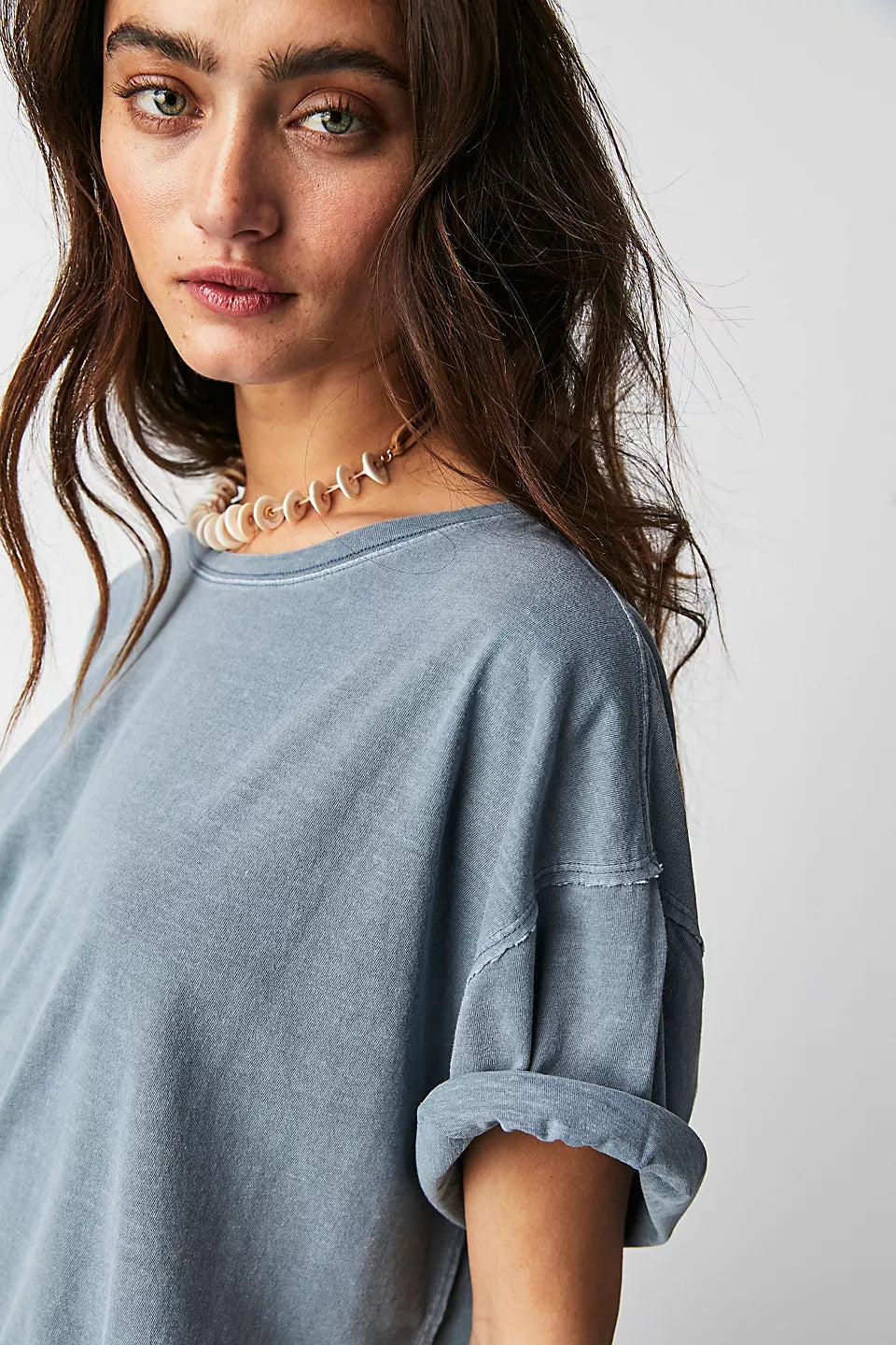 We The Free Nina Tee - Blue Mirage
