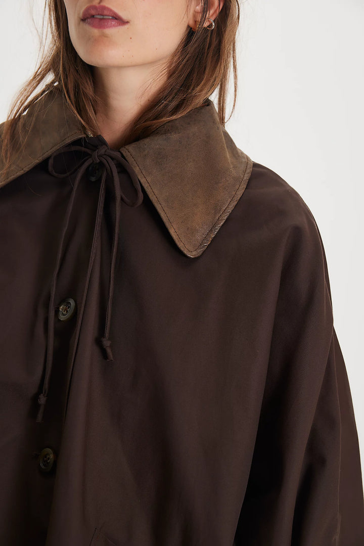 Bailey Cape - Italian Mocha