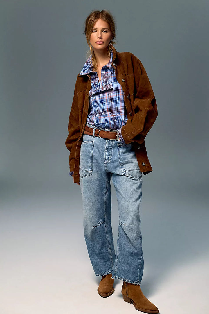 Minimalist Moxie Boyfriend Jean- County Fair