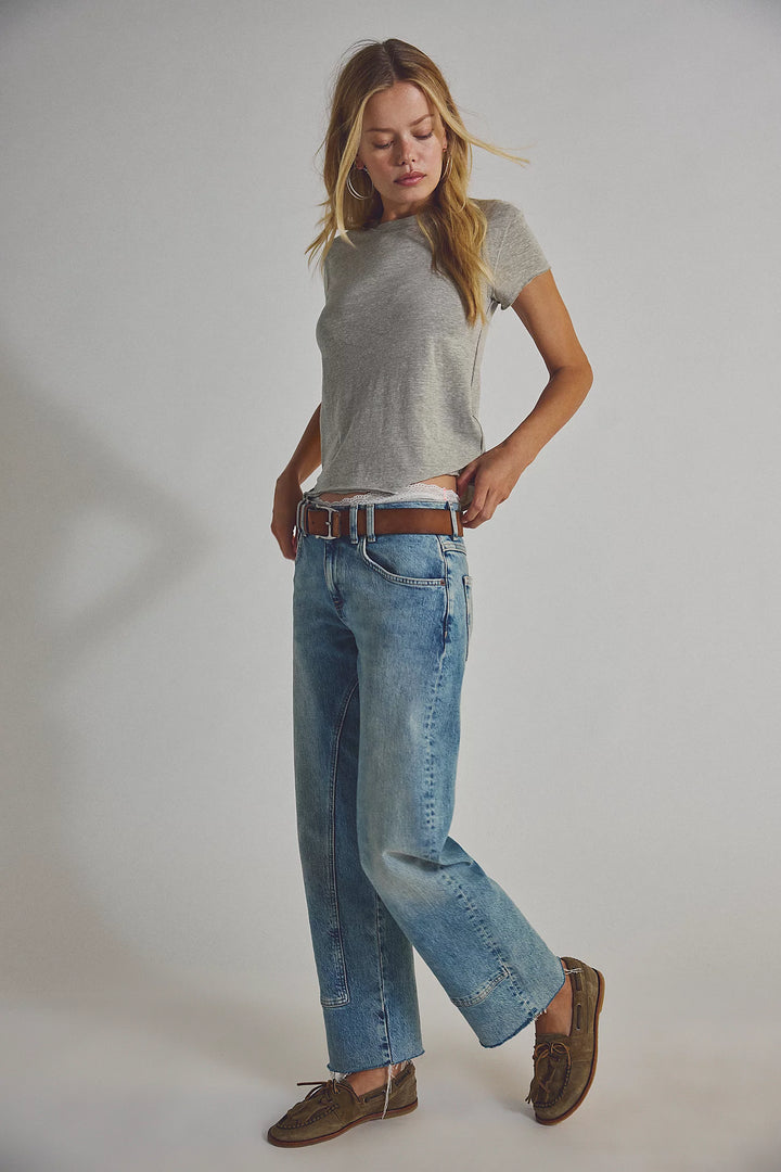 We The Free Risk Taker Mid-Rise Jeans - Mantra