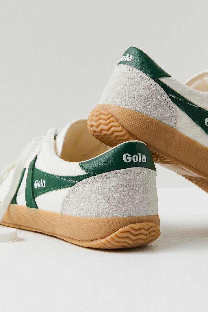 Gola Badminton- Off White/Green/Gum