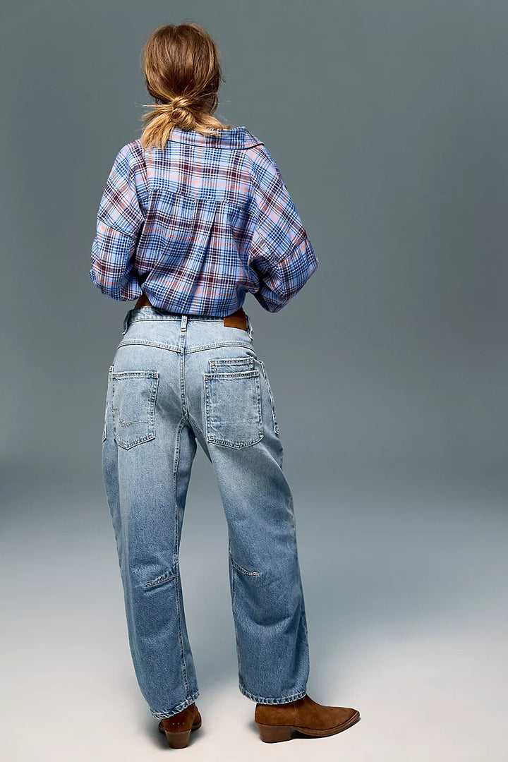 Minimalist Moxie Boyfriend Jean- County Fair