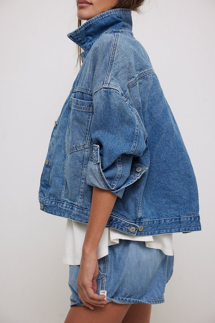 Opal Swing Denim Jacket - Cowboy Romance