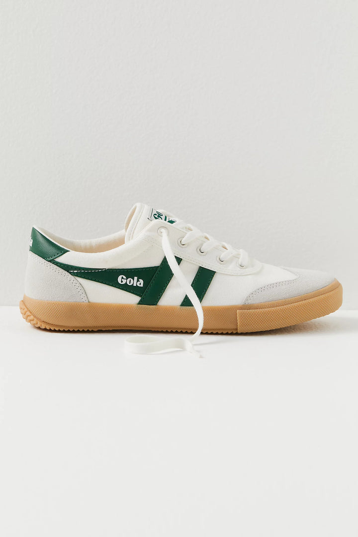 Gola Badminton- Off White/Green/Gum