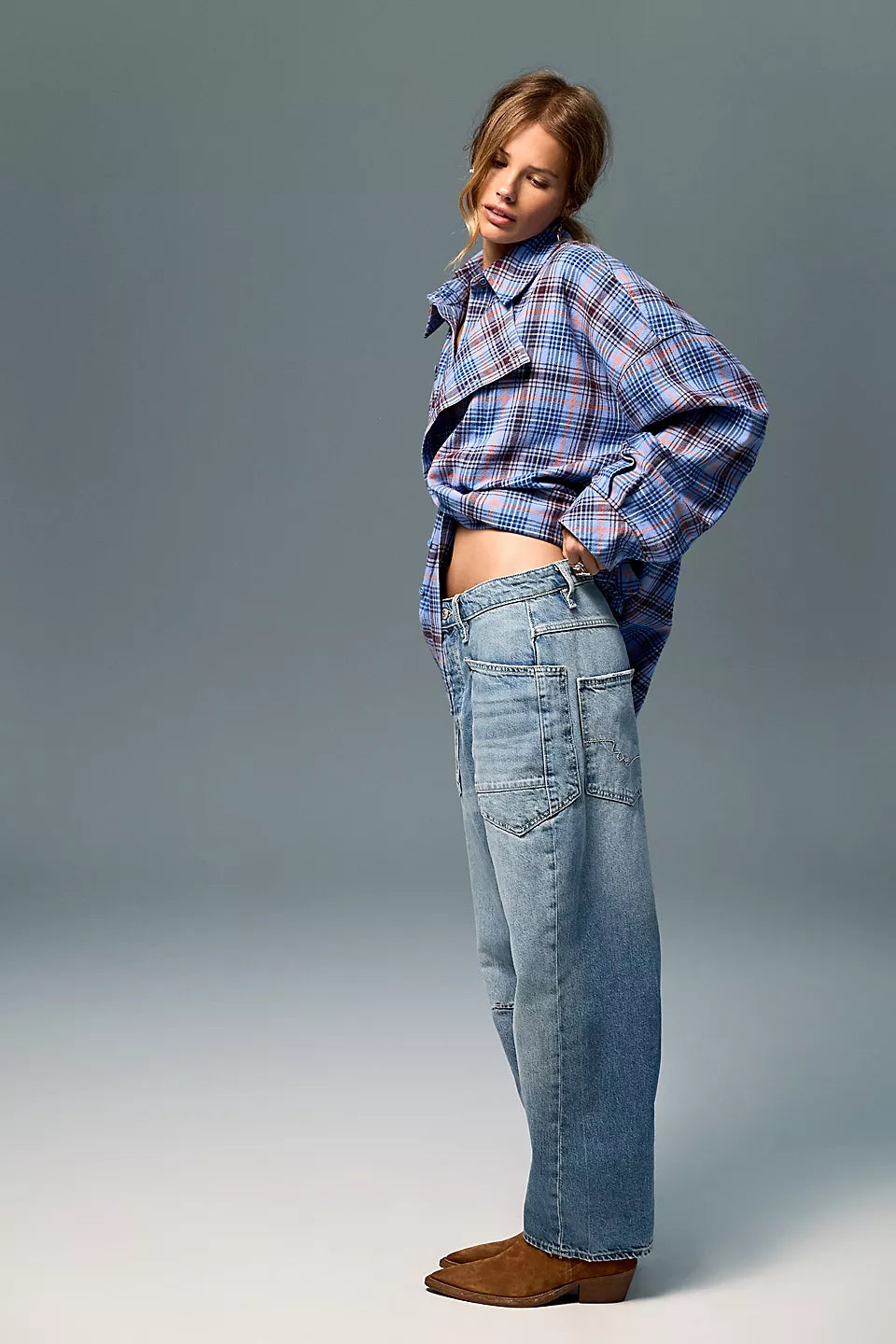 Minimalist Moxie Boyfriend Jean- County Fair