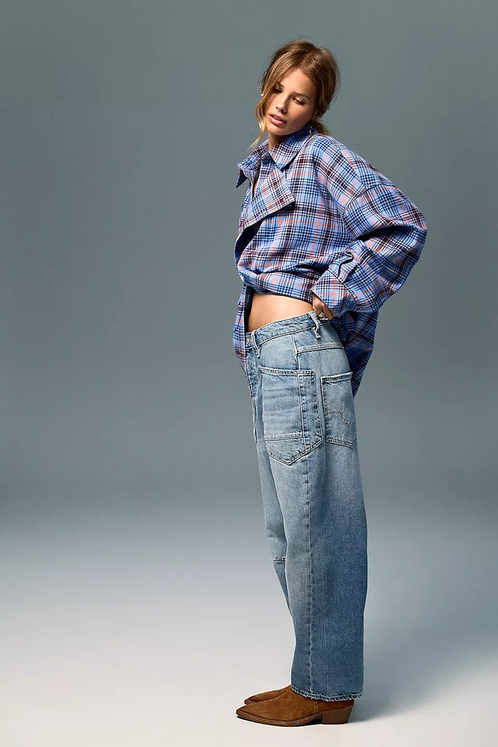 Minimalist Moxie Boyfriend Jean- County Fair